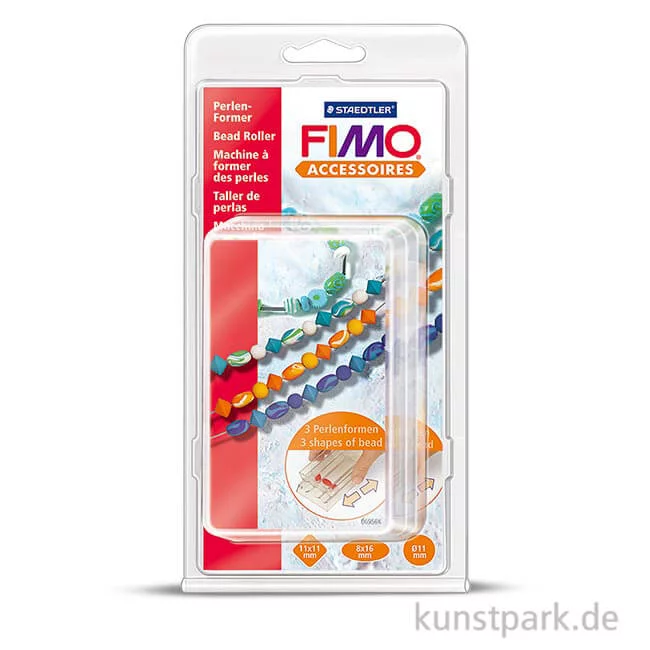 Artikelbild 1 des Artikels “FIMO Perlen-Former Bicone Perle, Olive & Kugel “