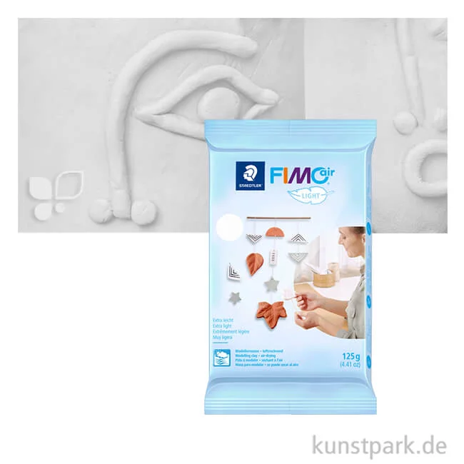 Artikelbild 1 des Artikels “FIMO air light, federleichte Modelliermasse 125 g | Weiß“