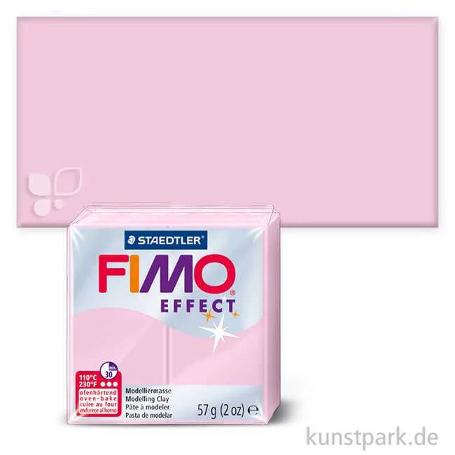 Artikelbild 1 des Artikels “FIMO Pastellfarben Effekt 57 g Einzelfarbe | Rosé“