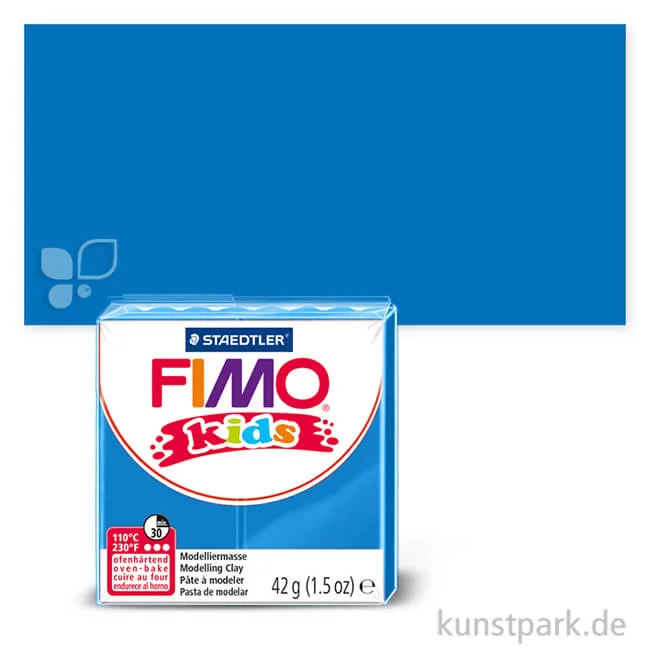 Artikelbild 1 des Artikels “FIMO Kids Knete 42 g Einzelfarbe | Blau“
