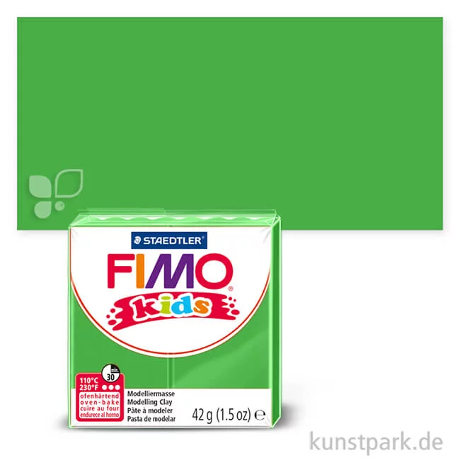 Artikelbild 1 des Artikels “FIMO Kids Knete 42 g Einzelfarbe | Grün“