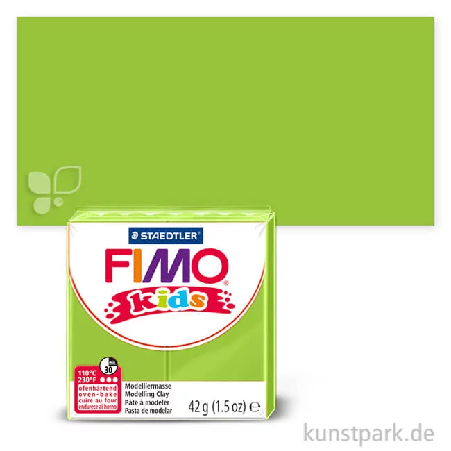 Artikelbild 1 des Artikels “FIMO Kids Knete 42 g Einzelfarbe | Hellgrün“