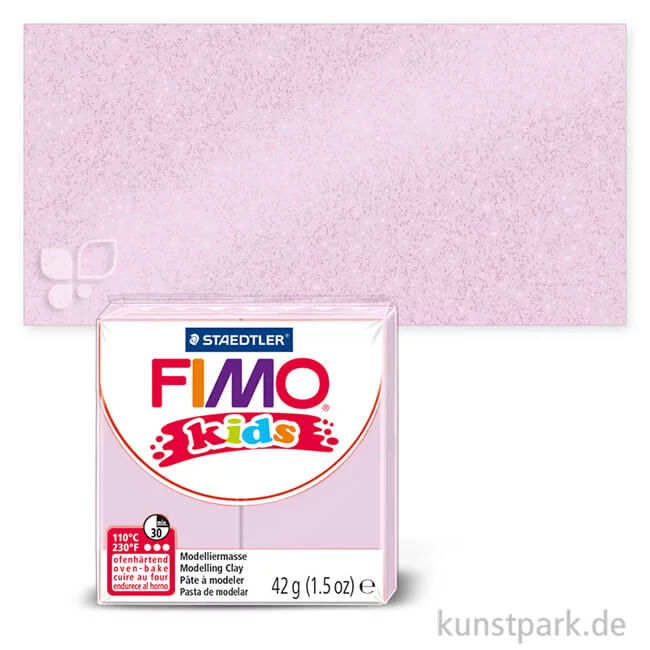 Artikelbild 1 des Artikels “FIMO Kids Knete 42 g Einzelfarbe | Perlglanz rosa“
