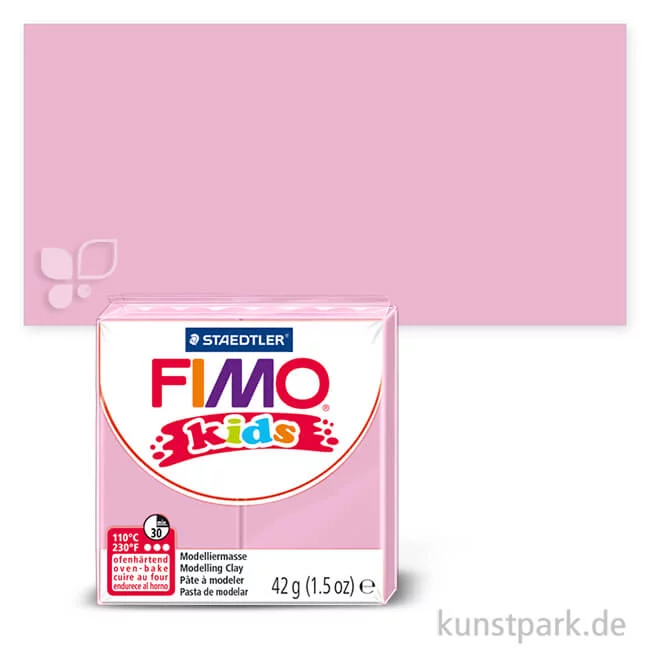 Artikelbild 1 des Artikels “FIMO Kids Knete 42 g Einzelfarbe | Rosa“