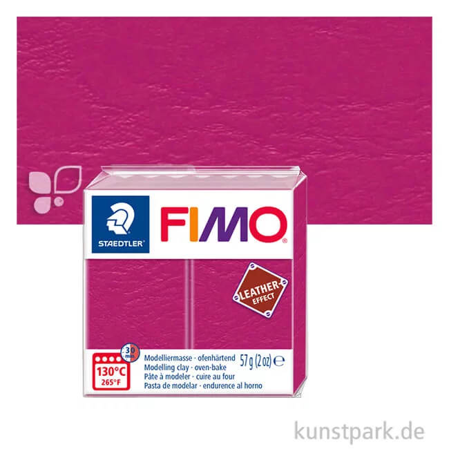 Artikelbild 1 des Artikels “FIMO Leder Effekt 57 g Beere“