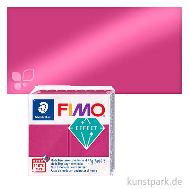 Artikelbild 1 des Artikels “FIMO Metallicfarben Effekt 57 g Einzelfarbe | Bordeaux Metallic“