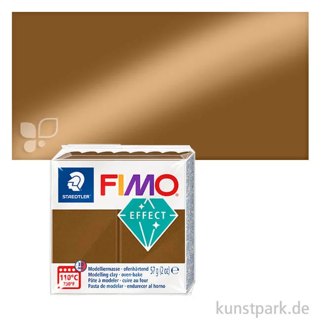 Artikelbild 1 des Artikels “FIMO Metallicfarben Effekt 57 g Einzelfarbe | Bronze Metallic“