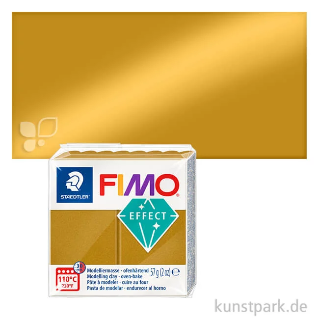 Artikelbild 1 des Artikels “FIMO Metallicfarben Effekt 57 g Einzelfarbe | Gold Metallic“