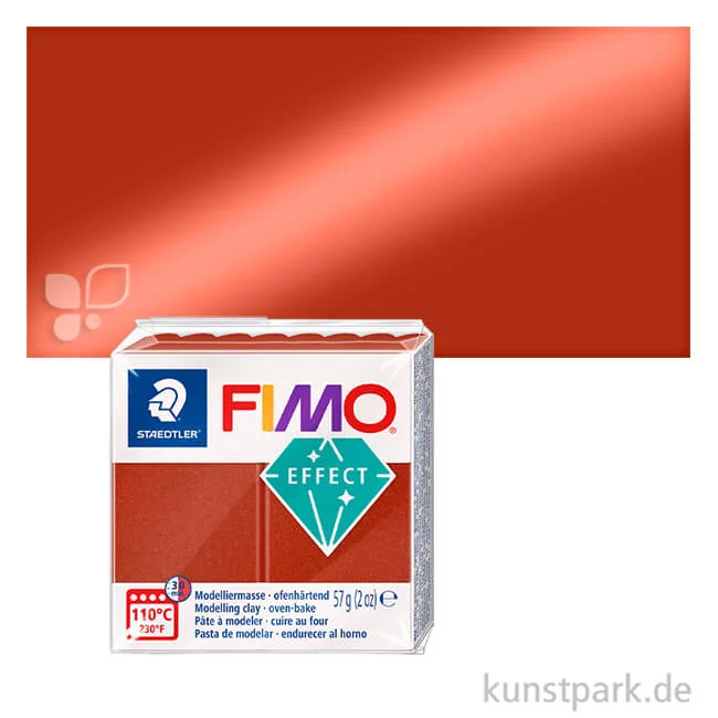Artikelbild 1 des Artikels “FIMO Metallicfarben Effekt 57 g Einzelfarbe | Kupfer Metallic“