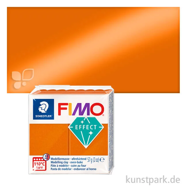 Artikelbild 1 des Artikels “FIMO Metallicfarben Effekt 57 g Einzelfarbe | Orange Metallic“