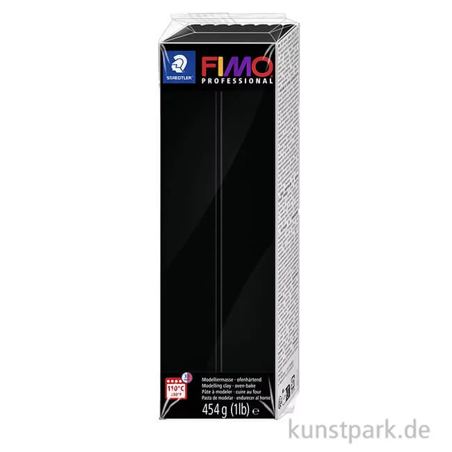 Artikelbild 1 des Artikels “FIMO Professional Einzelfarbe Schwarz 454 g “