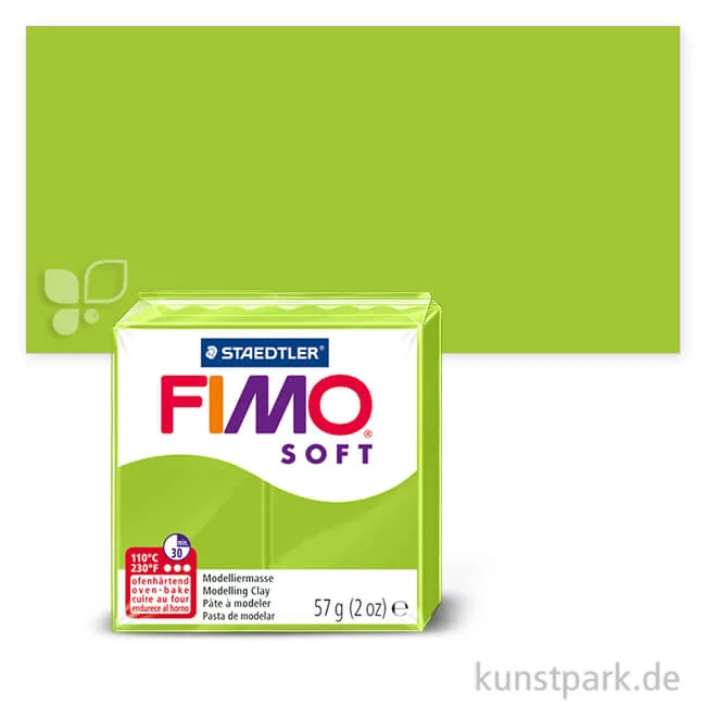 Artikelbild 1 des Artikels “FIMO soft Modelliermasse 57 g Einzelfarbe | Apfelgrün“