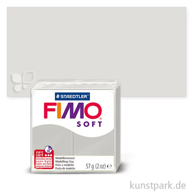Artikelbild 1 des Artikels “FIMO soft Modelliermasse 57 g Einzelfarbe | Delfingrau“