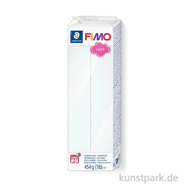 Artikelbild 1 des Artikels “FIMO soft Einzelfarbe Weiß 454 g “