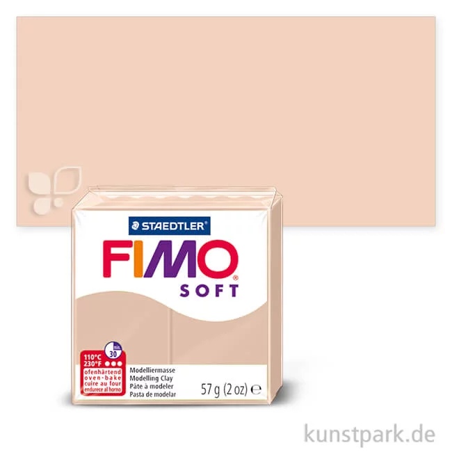 Artikelbild 1 des Artikels “FIMO soft Modelliermasse 57 g Einzelfarbe | Haut Hell“