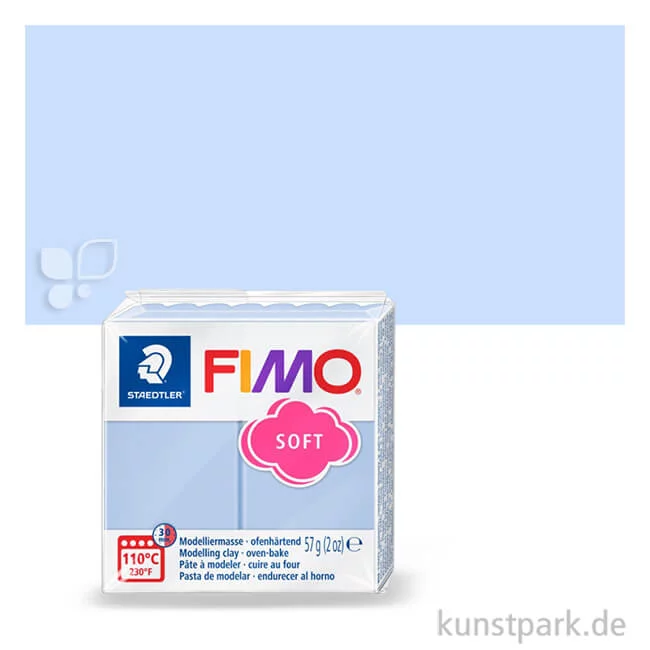 Artikelbild 1 des Artikels “FIMO soft Modelliermasse 57 g Einzelfarbe | Serenity Blue“