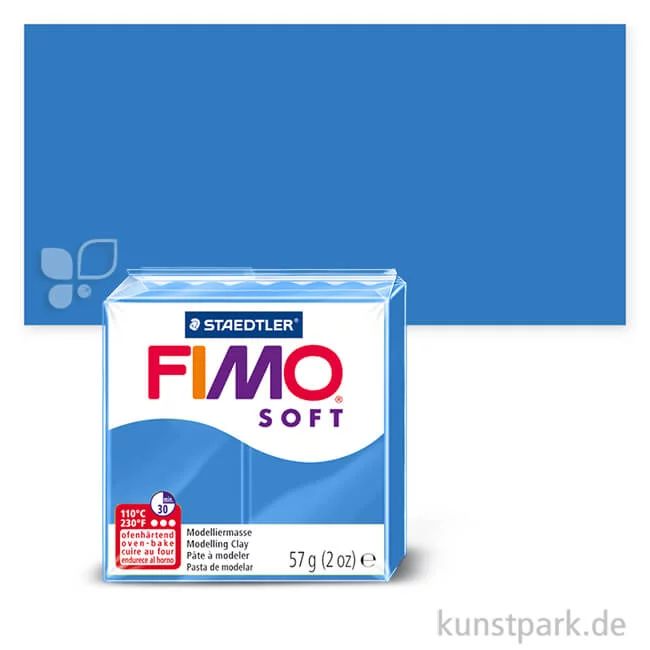 Artikelbild 1 des Artikels “FIMO soft Modelliermasse 57 g Einzelfarbe | Pazifikblau“