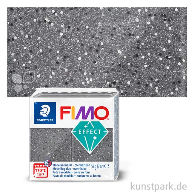 Artikelbild 1 des Artikels “FIMO Steinfarben Effekt 57 g Granit Grau“