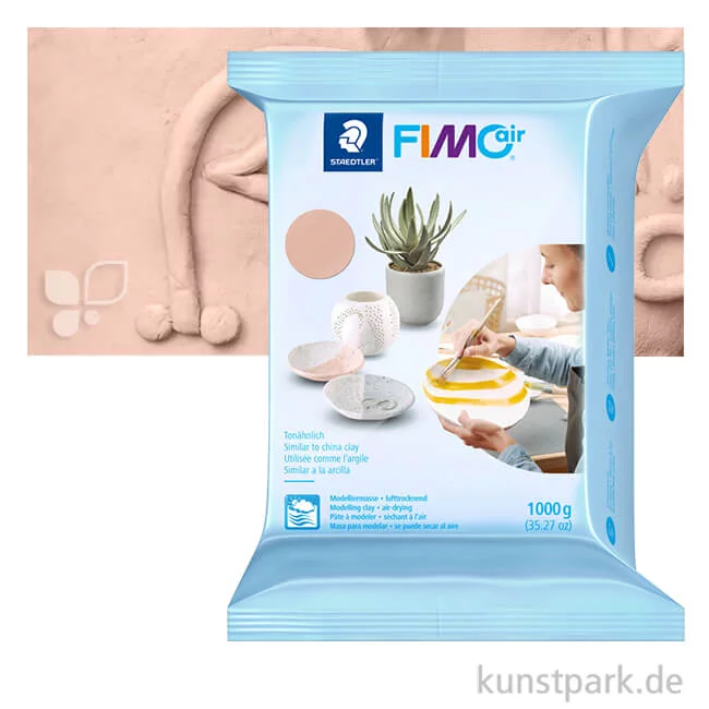 Artikelbild 1 des Artikels “FIMO air, lufttrocknende Modelliermasse 1kg | Haut“