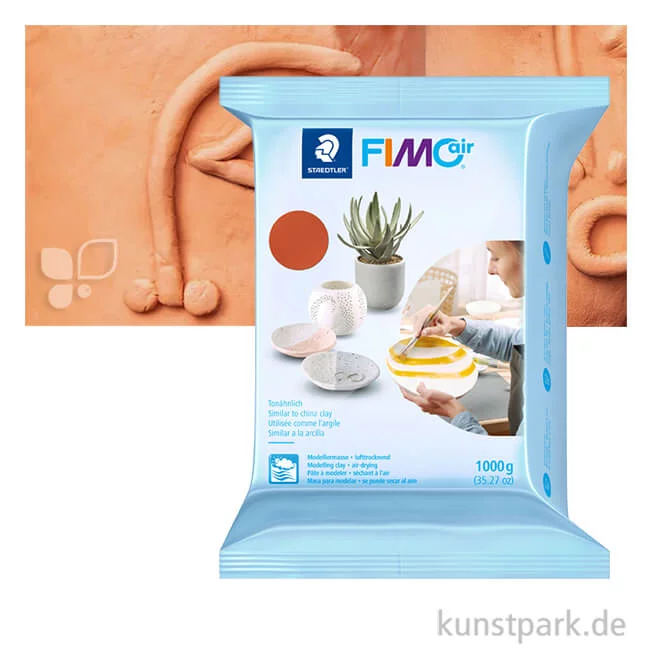 Artikelbild 1 des Artikels “FIMO air, lufttrocknende Modelliermasse 1kg | Terra“