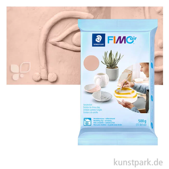 Artikelbild 1 des Artikels “FIMO air, lufttrocknende Modelliermasse 500g | Haut“
