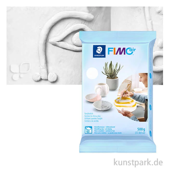 Artikelbild 1 des Artikels “FIMO air, lufttrocknende Modelliermasse 500g | Weiß“