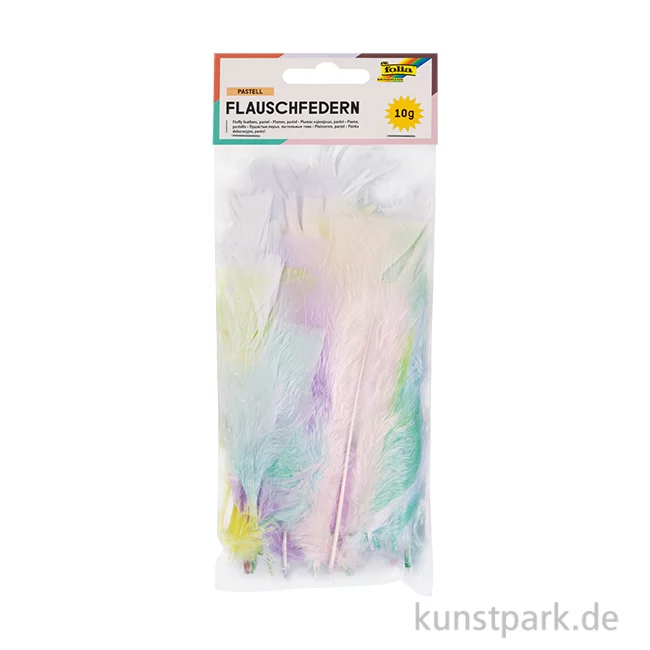 Artikelbild 1 des Artikels “Flauschfedern Pastell, 10g “