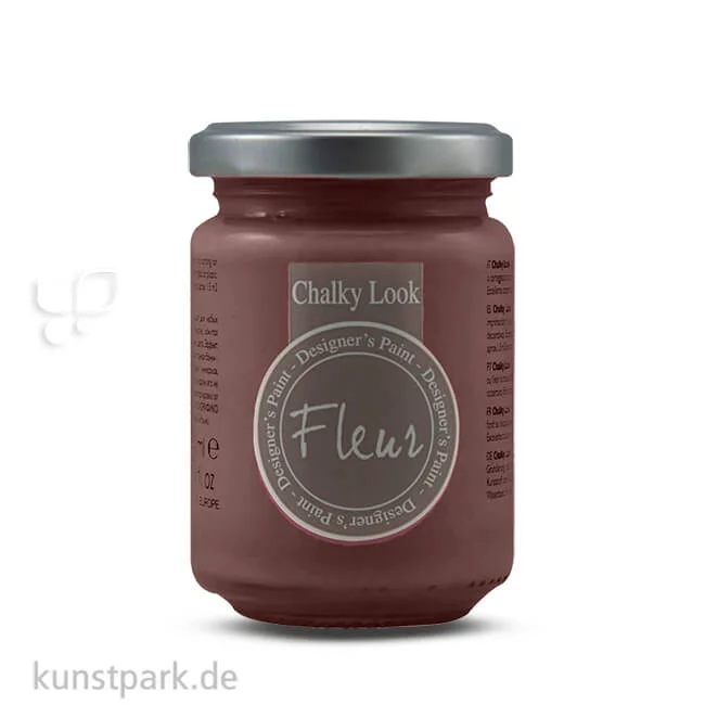 Artikelbild 1 des Artikels “FLEUR Chalky Look 130 ml Einzelfarbe | Engl. Maroon“