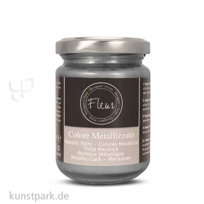 Artikelbild 1 des Artikels “FLEUR Metallic 130 ml Aston Silver“