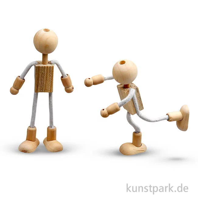 Artikelbild 1 des Artikels “Flexi-Figuren aus Holz, 12 cm, 4 Sets “