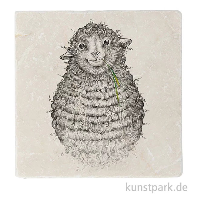 Artikelbild 1 des Artikels “Fliesenuntersetzer - Wollfried, 10 x 10 cm “