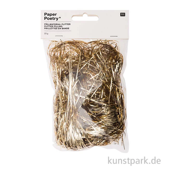 Artikelbild 1 des Artikels “Flitter Füllmaterial - Gold, 20g “