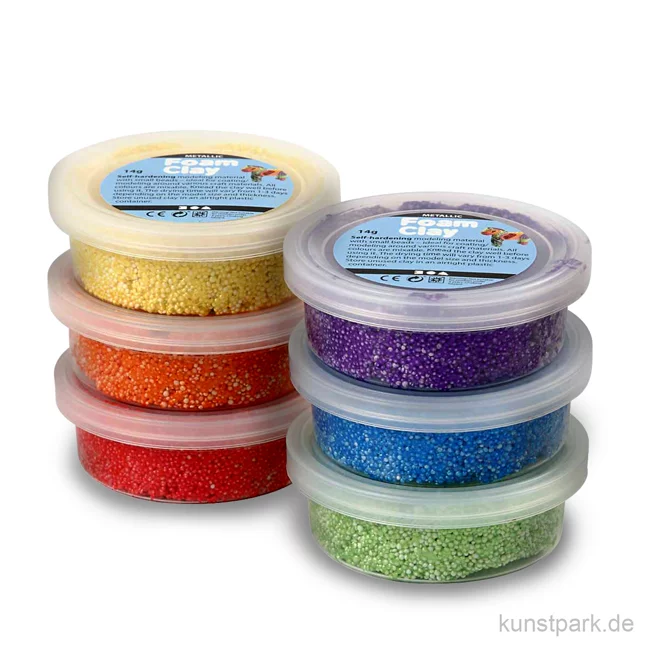 Artikelbild 1 des Artikels “Foam Clay - Metallic Sortiment 2, 6x14 g “