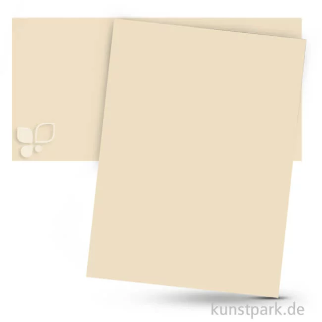 Artikelbild 1 des Artikels “Fotokarton 50x70 cm, 10 Bogen, 300g Farbe | Beige“