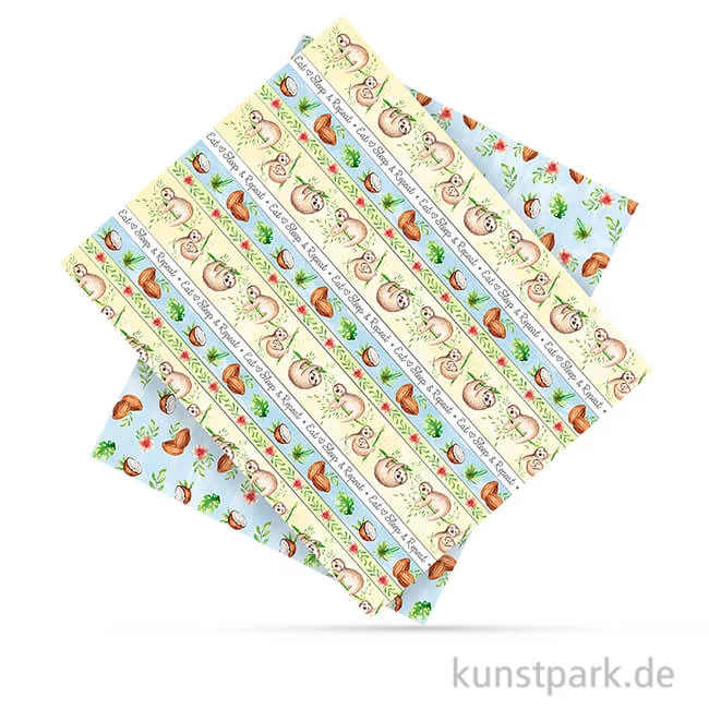 Artikelbild 1 des Artikels “Fotokarton - Faultier 1, DIN A4, 300 g “