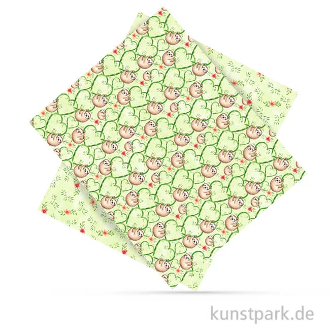 Artikelbild 1 des Artikels “Fotokarton - Faultier 2, DIN A4, 300 g “