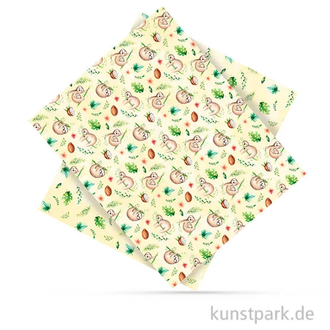Artikelbild 1 des Artikels “Fotokarton - Faultier 3, DIN A4, 300 g “