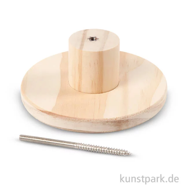 Artikelbild 1 des Artikels “Garderobenknauf aus Holz - Kreis 11 cm“