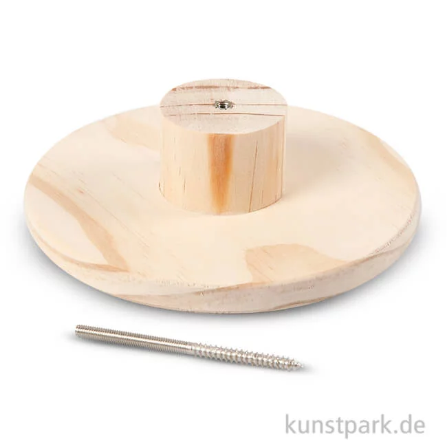 Artikelbild 1 des Artikels “Garderobenknauf aus Holz - Kreis 15 cm“