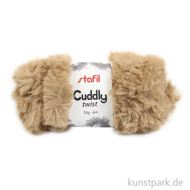 Artikelbild 1 des Artikels “Garn - Cuddly Twist, 30g Garn | Sand“