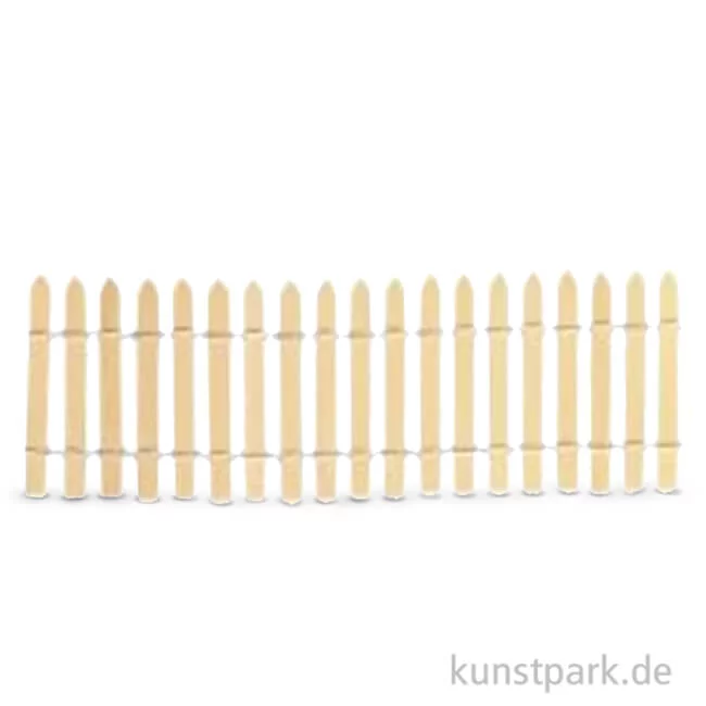 Artikelbild 1 des Artikels “Mini Gartenzaun - Natur 30 cm Länge, 5,5 cm Höhe “