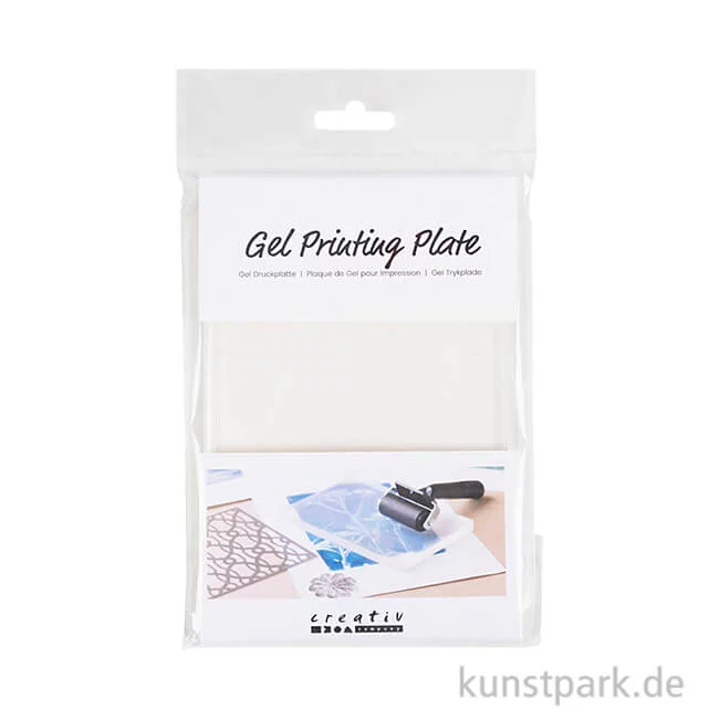 Artikelbild 1 des Artikels “Gel Druckplatte, Transparent, 12,7 x 17,8 x 1 cm “