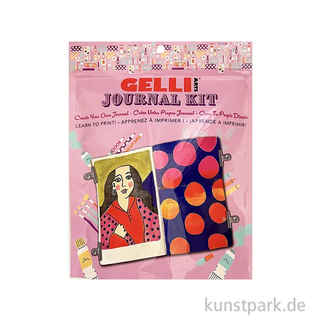 Artikelbild 1 des Artikels “Gelli Arts - Journal Printing Set mit viel Zubehör “