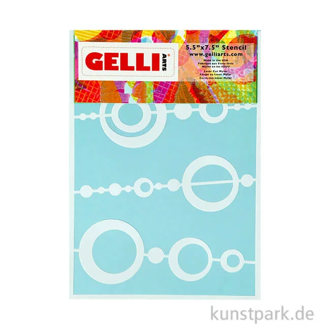 Artikelbild 1 des Artikels “Gelli Arts - Stencil, Bead, 12,7 x 17,8 cm “