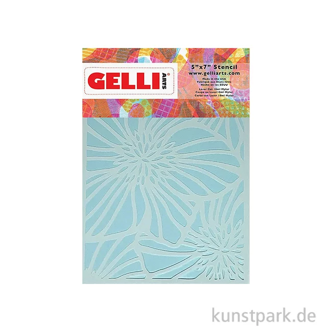 Artikelbild 1 des Artikels “Gelli Arts - Stencil, Hellebore, 12,7 x 17,8 cm “