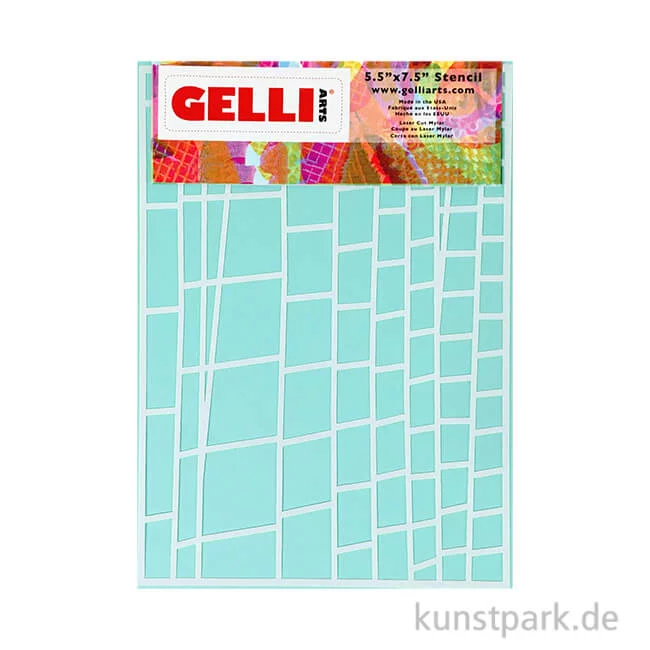Artikelbild 1 des Artikels “Gelli Arts - Stencil, Ladder, 12,7 x 17,8 cm “