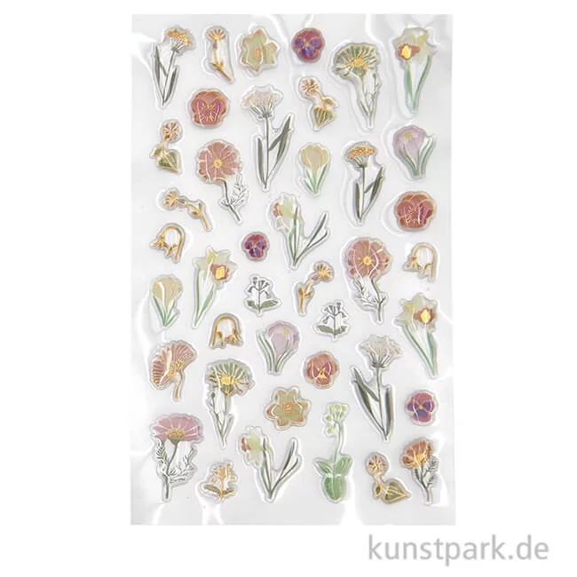 Artikelbild 1 des Artikels “Gelsticker - Futschikato, Blumen, 41 Aufkleber “