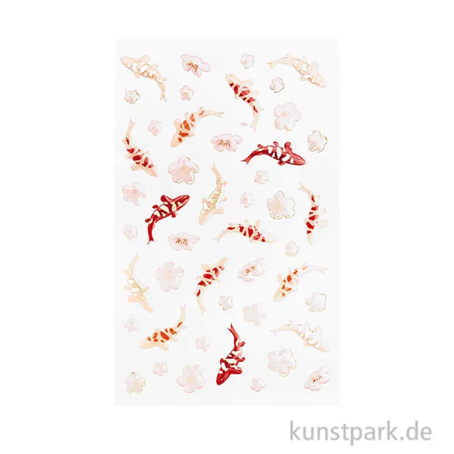 Artikelbild 1 des Artikels “Gelsticker - Jardin Japonais, Kois & Blumen “