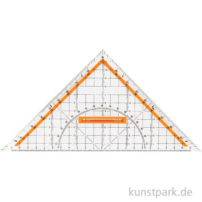 Artikelbild 1 des Artikels “Geodreieck Kunststoff mit abnehmbaren Griff, 22 cm “