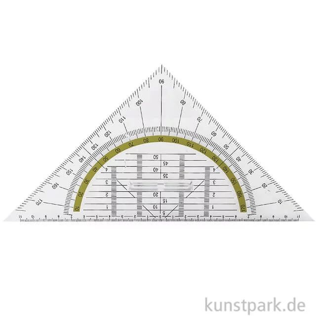 Artikelbild 1 des Artikels “Geodreieck Kunststoff mit Griff, 22 cm “